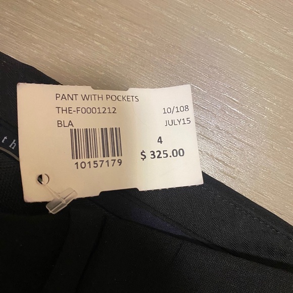THEORY black dress pant in size 4 - Picture 7 of 8